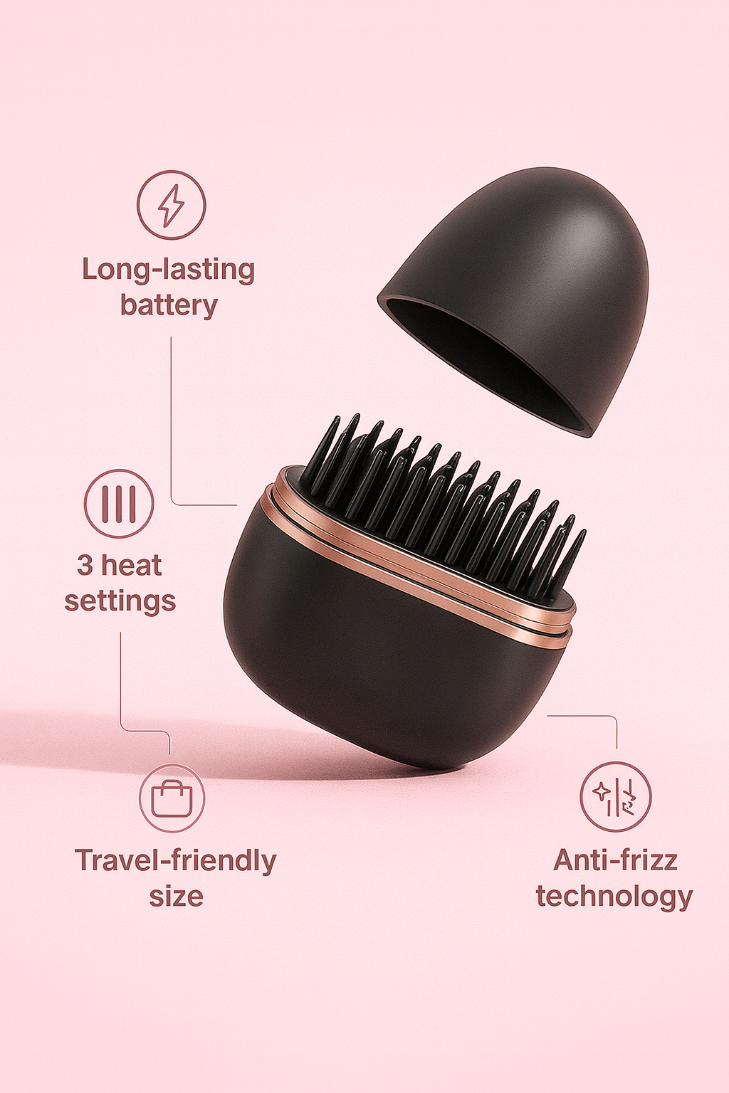 Coifelle MiniSmooth – Cordless Hair Straightener